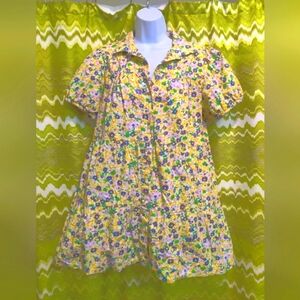 Spring Floral Babydoll Dress